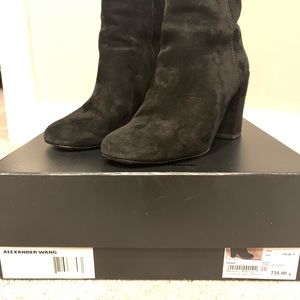 Alexander Wang Suede Booties